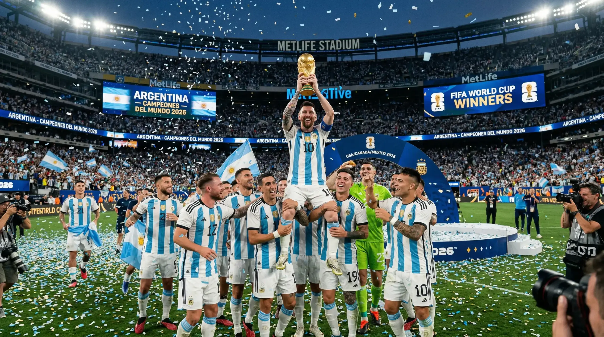 Argentinesch Nationalekipp bei der Weltmeeschterschaft 2026