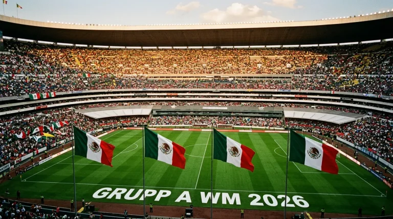 Grupp A bei der WM 2026 mat Mexiko, Südkorea, Südafrika an Tschechien