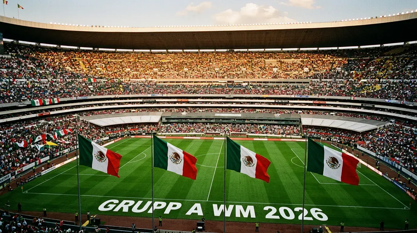 Grupp A bei der WM 2026 mat Mexiko, Südkorea, Südafrika an Tschechien