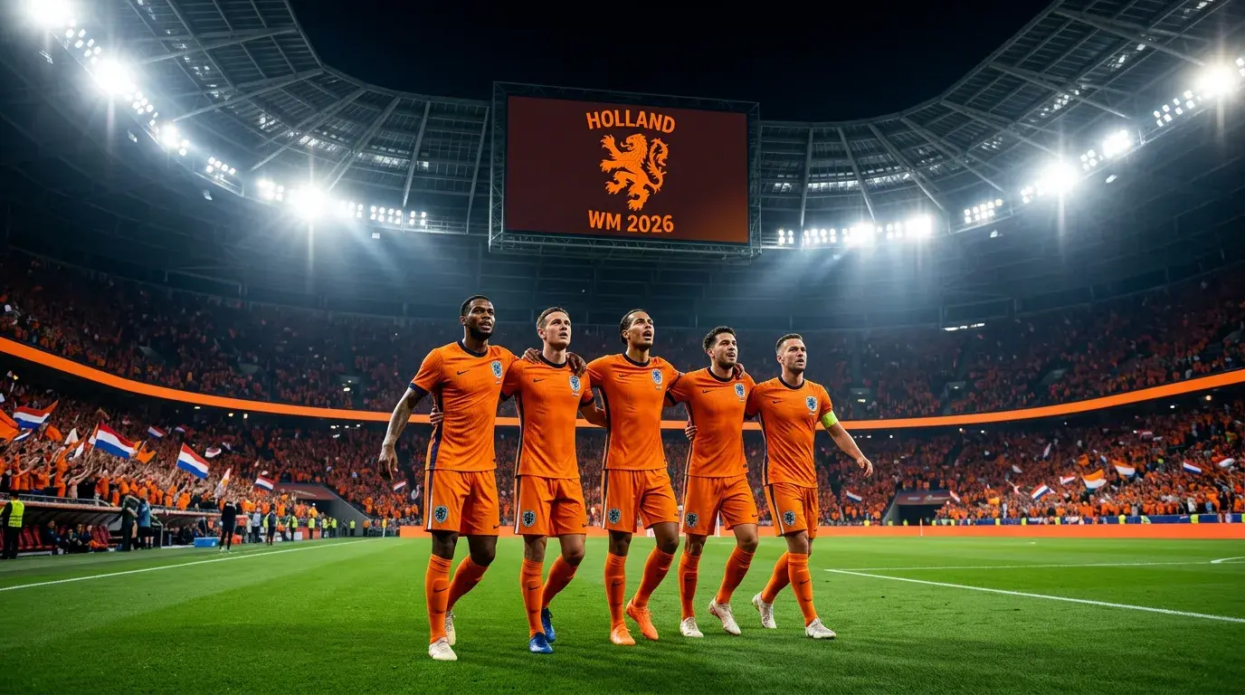 Holländesch Nationalekipp bei der Weltmeeschterschaft 2026