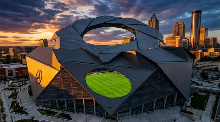 Mercedes-Benz Stadium an Atlanta fir d