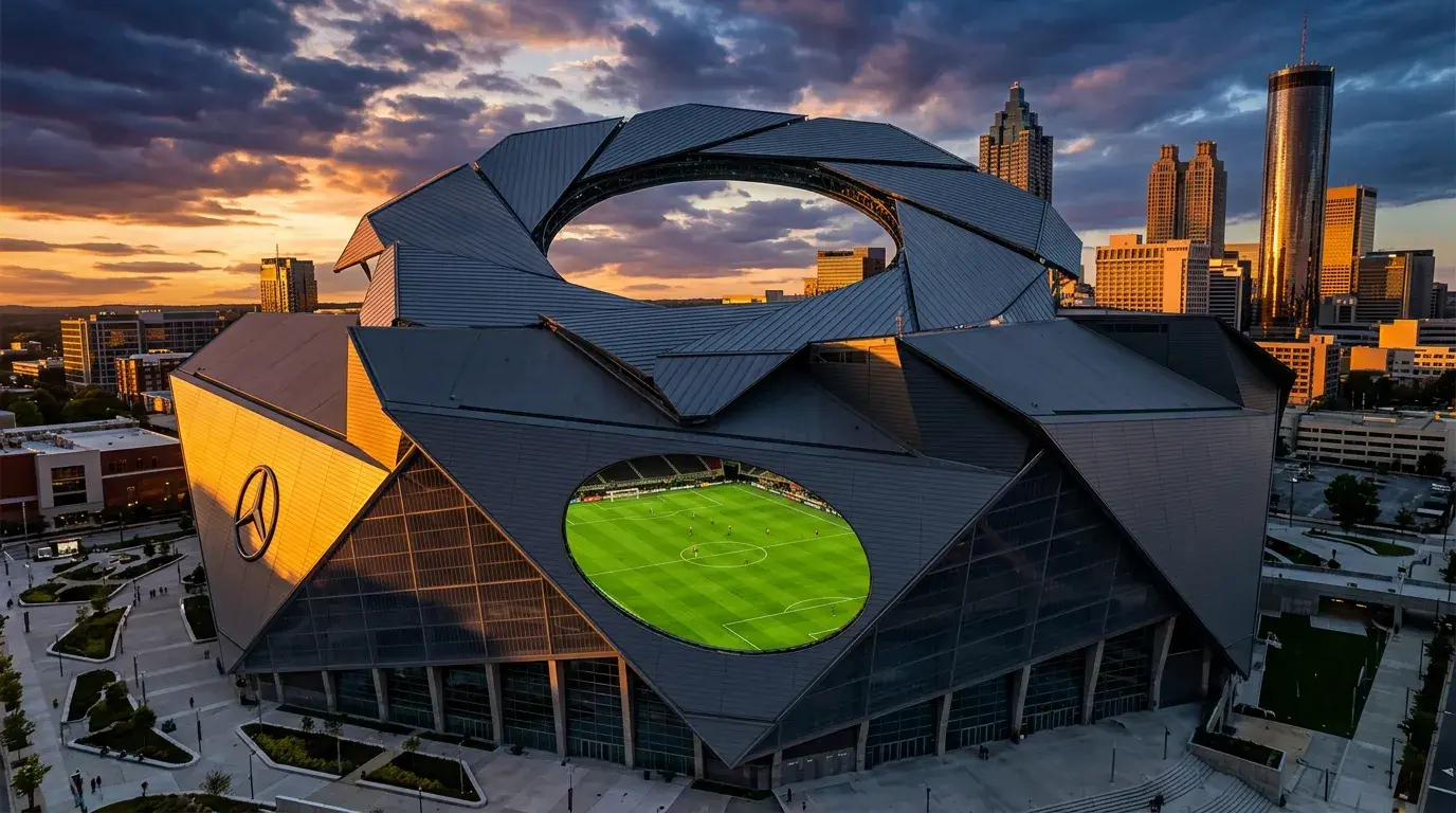 Mercedes-Benz Stadium an Atlanta fir d