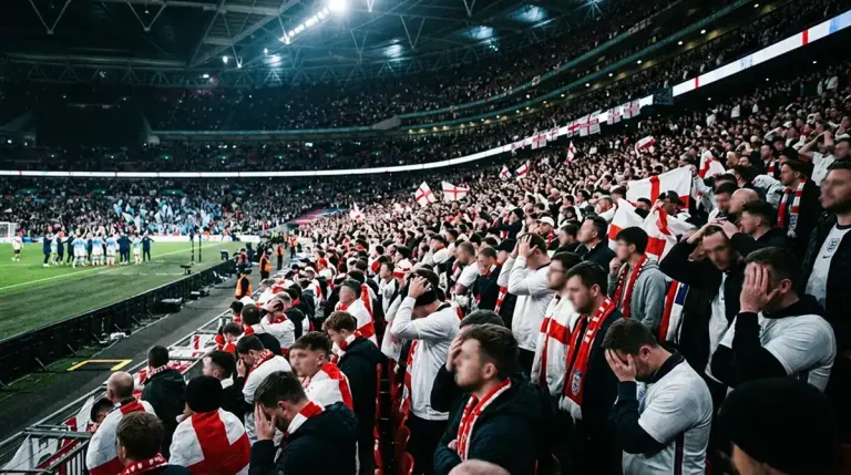 England – Argentinien 1:2: Zwee Assists vum Messi bréngen Argentinien an de Finall