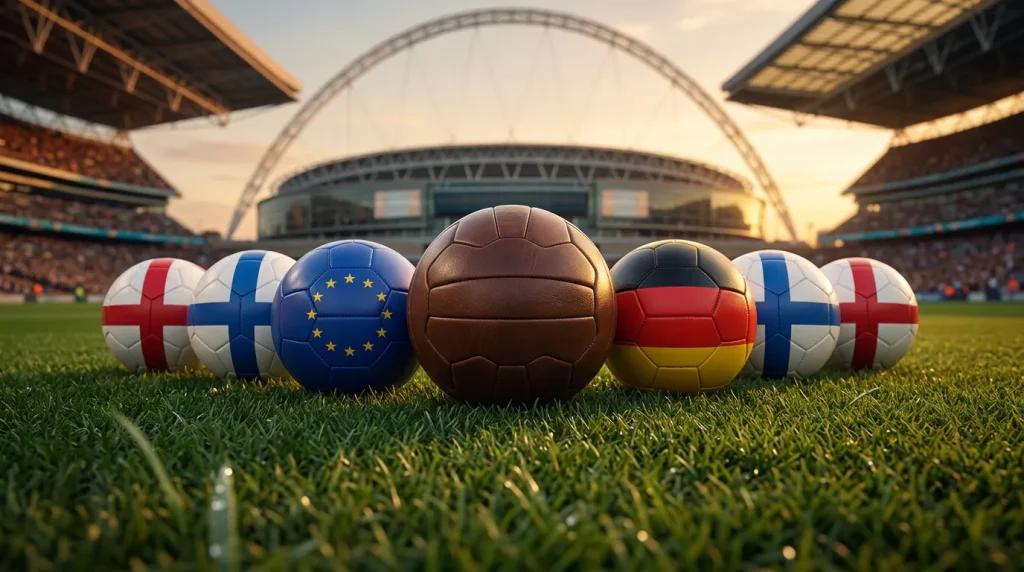 D'16 europäesch Ekippen bei der WM 2026